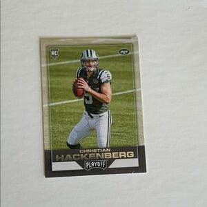 Panini Football Trading Card - Green and White
